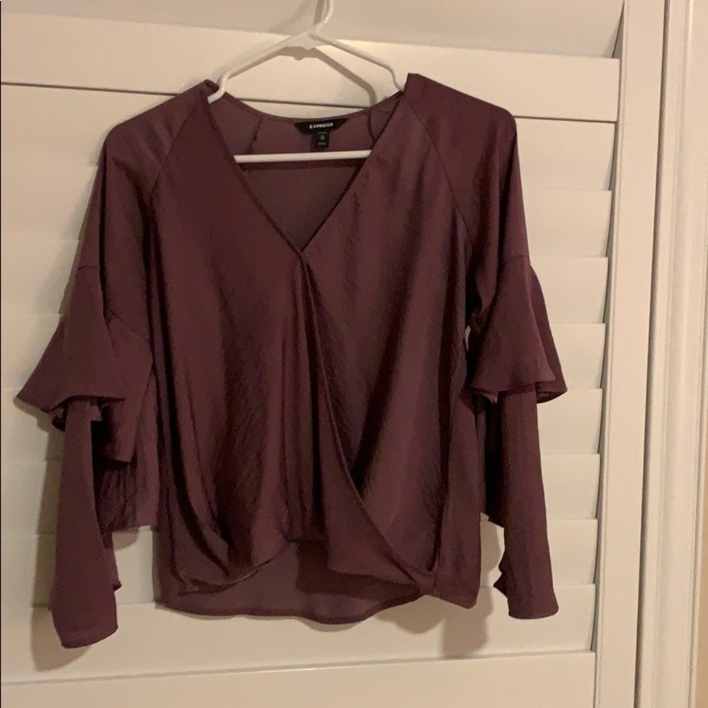 EXPRESS purple blouse